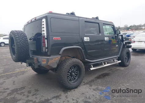 2007 Hummer H2 Suv z USA, uszkodzony, nr VIN 5GRGN23U07H100121